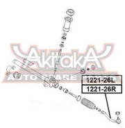 ���������� ������� ������ Hyundai Grandeur EB 1998-2005 ASVA 1221-26R 122126R ����