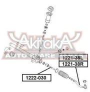 ���������� ������� ������ Hyundai Elantra HD 2006- ASVA 1221-38R 122138R ����