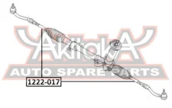 ���� ������� Hyundai Sonata EF 1999- ASVA 1222-017 1222017 ����