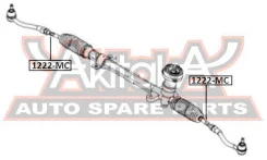 ���� ������� KIA Hyundai Accent MC 2005- ASVA 1222-MC 1222MC ����