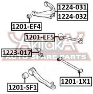 ���� ������������� ������ Hyundai Sonata EF 1999- ASVA 1223-017 1223017 ����