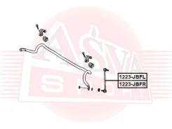 ���� ������������� �������� ������ Hyundai Accent MC 2005- ASVA 1223-JBFR 1223JBFR ����