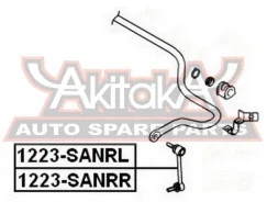 ���� ������������� ������ ����� Hyundai Hyundai Santa FE 2000- ASVA 1223-Sanrl 1223SANRL ����