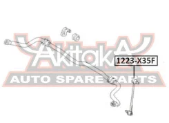 ������ ������������� �������� KIA IX35/Sportage 2010 ASVA 1223-X35F 1223X35F ����