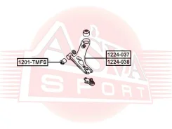 ����� �������� ������ ������ Hyundai IX35/Sportage 2010 ASVA 1224-037 1224037 ����