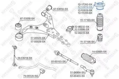 ����� ������������ ������� ������ KIA Sportage aII 04 Stellox 1253019SX 1253019SX ����