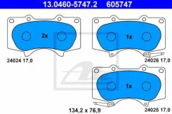 ������� ��������� �������� Mitsubishi: Pajero IV, 3.0 4WD/3.2 4WD/3.2 DI-D/3.2 DI-D 4WD/3.5 V6 4WD/3.8 V6, 02-18 ATE 13046057472 13046057472 ����