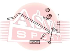 ���� ������������� Peugeot 5008/Partner/Berlingo/C4 ASVA 1323-001 1323001 ����