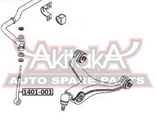 ����������� �������� ���� ������������� Ssang YONG Rexton I 2002-2006 ASVA 1401-001 1401001 ����