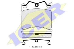 ������� ��������� �������� ������, VW: Transporter T4, 2.0/2.5, 90-03 Icer 140895 140895 ����