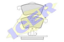������� ��������� �������� ������, VW: Transporter T4, 2.5 TDI, 90-03 Icer 141166 141166 ����