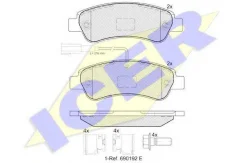 ������� ��������� �������� ����, Citroen: Jumper 06-, FIAT: Ducato 06-, Peugeot: Boxer 06- Icer 141804203 141804203 ����