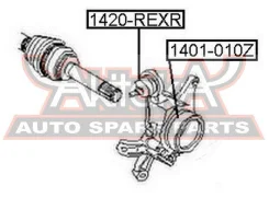 ����� ������� ������ ����� Ssang YONG Rexton II 2006- ASVA 1420-REXR 1420REXR ����