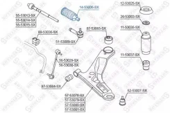 ������� ����� ������� Kia Rio III 11 Stellox 1453006SX 1453006SX ����
