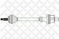 ������ ������ 721mm ABS, 21067 Renault Clio II/Kangoo 1.1-1.6 98 Stellox 1581020SX 1581020SX ����