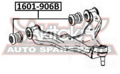 ����������� ��������� ������� ������ Mercedes BENZ Mercedes Sprinter 209/211 2006- ASVA 1601-906B 1601906B ����