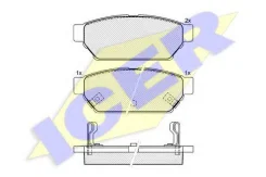 ������� ��������� �������� ����, Mitsubishi: Carisma/Carisma, 1.6/1.8/1.8 16V GDI/1.8 MSX-16V/1.9 TD, 89-07 Icer 180982 180982 ����