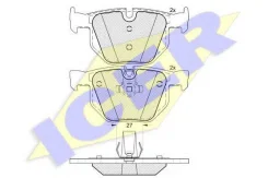 ������� ��������� �������� ����, BMW: 3 07-, 5 03-, 5 Touring 04-, 6 04-, 6 04-, X5 07- Icer 181684 181684 ����