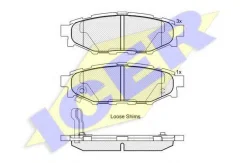 ������� ��������� �������� ����, Subaru: Legacy IV 03- Icer 181759 181759 ����