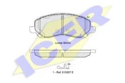 ������� ��������� �������� ������, Mitsubishi: Galant VI 96-04, Galant VI 96-03, Lancer 03-, Lancer 03-, Space Runner 99- Icer 181806 181806 ����
