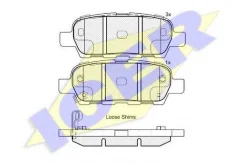 ������� ��������� �������� ����, Infinity: G35 3.5I V6 06- Icer 181838 181838 ����