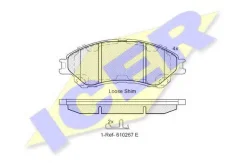 ������� ��������� �������� ������, Suzuki: SX4 13- Icer 182175 182175 ����