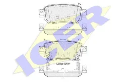 ������� ��������� �������� ����, Nissan: Qashqai II Closed OFF-ROAD Vehicle J11, J11 2.0 ALL MODE 4X4-I J11R 10.2015- Icer 182188 182188 ����