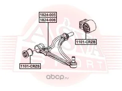 ����� OPEL Astra J ASVA 1824-006 1824006 ����