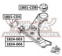 ����� ������ ������ OPEL Corsa D ASVA 1824-003 1824003 ����