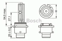 ����� D2S Xenon 12V 35W 35W PK32d-2 Bosch 1987302904 1987302904 ����