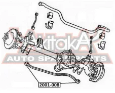 ����������� ���� ������ JEEP JEEP Grand Cherokee 99-04 ASVA 2001-008 2001008 ����