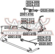 ����������� ������� ������ ���������� ����� ����/��� Chrysler/ 300 C `05-`10Dodge/ Magnum 05-`08Dodge/ Challenger 08 ASVA 2001017 2001017 ����