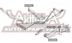 ����������� ������� ����������� ������ FORD Mondeo GE BY4/B5Y 2000-2007 ASVA 2101-010 2101010 ����