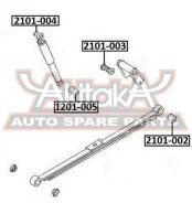 ����������� ������ ������� FORD Transit TT9 2006- ASVA 2101-002 2101002 ����