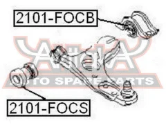 ����������� ��������� ������ �������� FORD Focus DAW/DBW 1998-2004 ASVA 2101-FOCS 2101FOCS ����