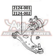 ����� �������� ������ ����� ������� 15,1�� FORD FORD Focus II 2004- ASVA 2124-002 2124002 ����