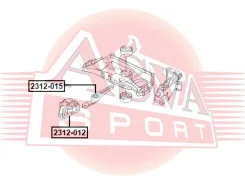 ����� ��������� ������ AUDI A3/Altea/Octavia/GOLF/GOLF ASVA 2312-015 2312015 ����