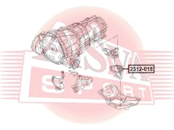 ����� ��������� AUDI Q5/A4 ASVA 2312-018 2312018 ����