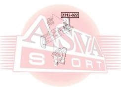 ����� ��������� �������� ������ Skoda Karoq ASVA 2312-022 2312022 ����