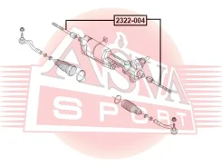 ���� ������� Volkswagen A6/Taureg/Bentley/Porsche ASVA 2322-004 2322004 ����