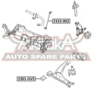 ������ ������������� �������� Volkswagen Tiguan/GOLF/Q3 ASVA 2323-002 2323002 ����