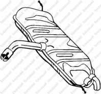 ��������� ��������� ����� �������� Volkswagen GOLF PLUS, Volkswagen GOLF V Bosal 233807 233807 ����