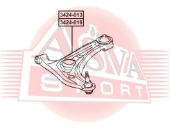 ����� �������� ������ Geely MK ASVA 3424-016 3424016 ����