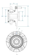 ��������� Estima ACR40 R Koyo 3DACF038D1AM 3DACF038D1AM ����