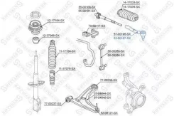 ���������� ������� ������ Honda Jazz 1.2/1.4 02 Stellox 5100197SX 5100197SX ����