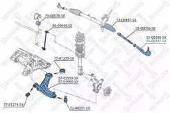 ���������� ������� ������ Ford Fiesta VI 08 Stellox 5100337SX 5100337SX ����