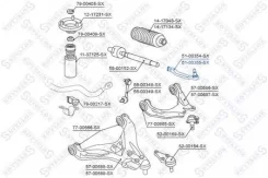 ���������� ������� ������ Mitsubishi Pajero V63/73W/Montero 99 Stellox 5100355SX 5100355SX ����