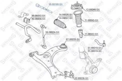 ���� ������� Toyota Avensis AZT250 03 Stellox 5500168SX 5500168SX ����