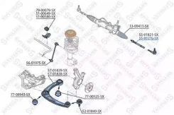 ���� ������� Citroen C4 all 04, Peugeot 307 all 00 Stellox 5500276SX 5500276SX ����