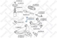 ���� ������������� ��������� ����� Mitsubishi Pajero V65/63/73W 99 Stellox 5600349SX 5600349SX ����